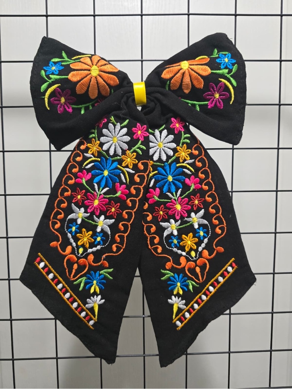 Embroidered Bow